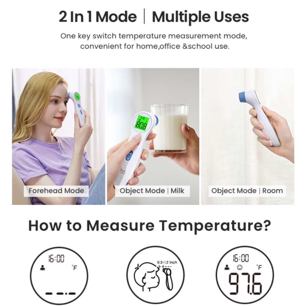🏷️ Infrared Forehead Thermometer - Picture 8 of 12
